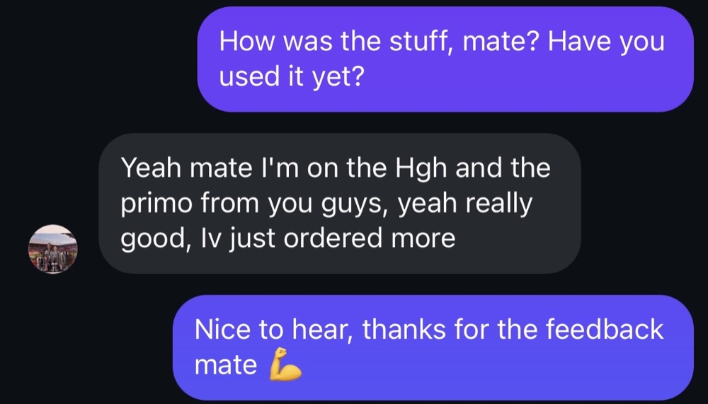 Customer delivery confirmation