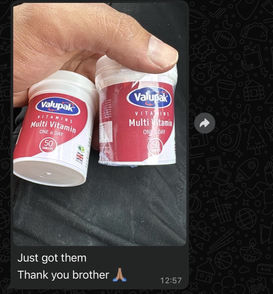 Customer delivery confirmation
